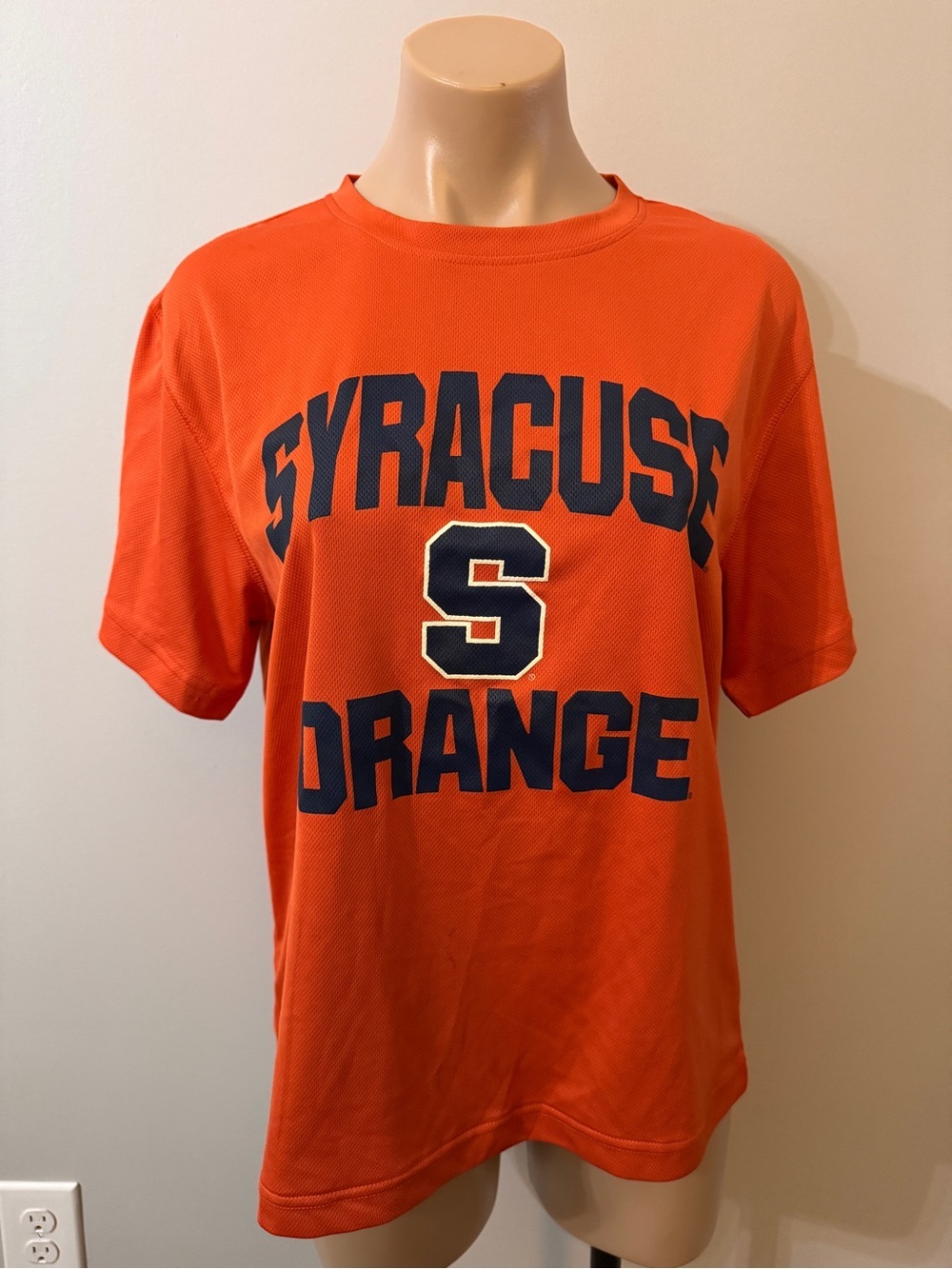 Charles River Apparel Syracuse Orange Tee T-shirt Mesh Small University
